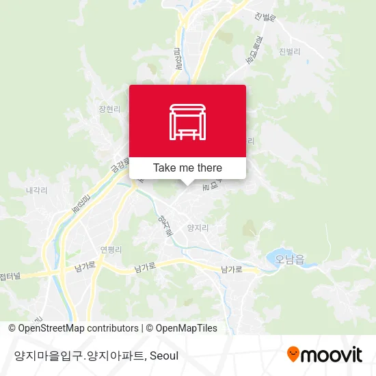 양지마을입구.양지아파트 map