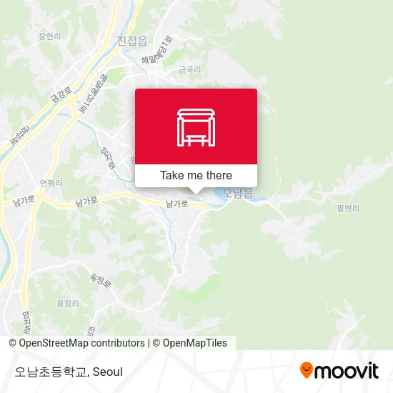 오남초등학교 map