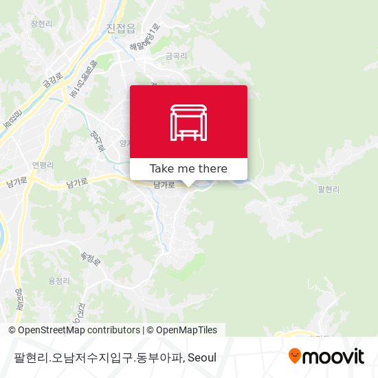 팔현리.오남저수지입구.동부아파 map