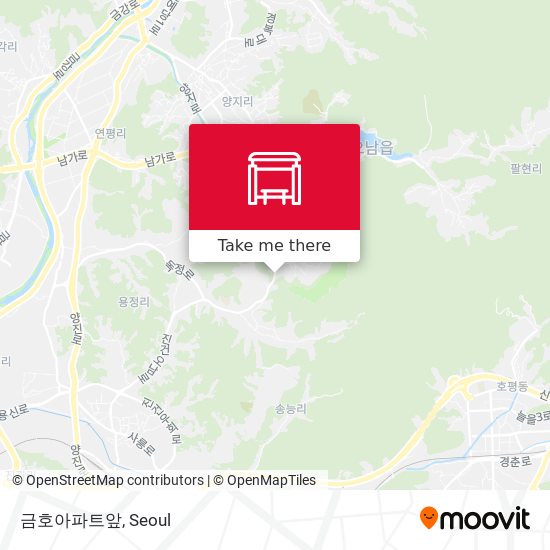금호아파트앞 map