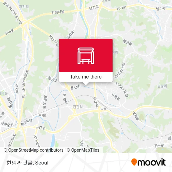 현암싸릿골 map