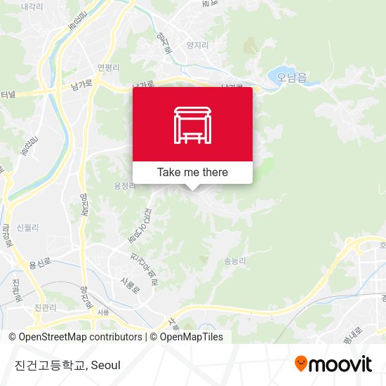 진건고등학교 map