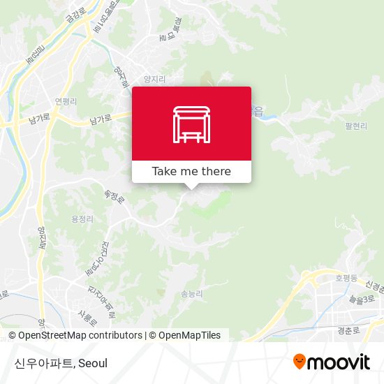 신우아파트 map