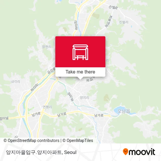 양지마을입구.양지아파트 map