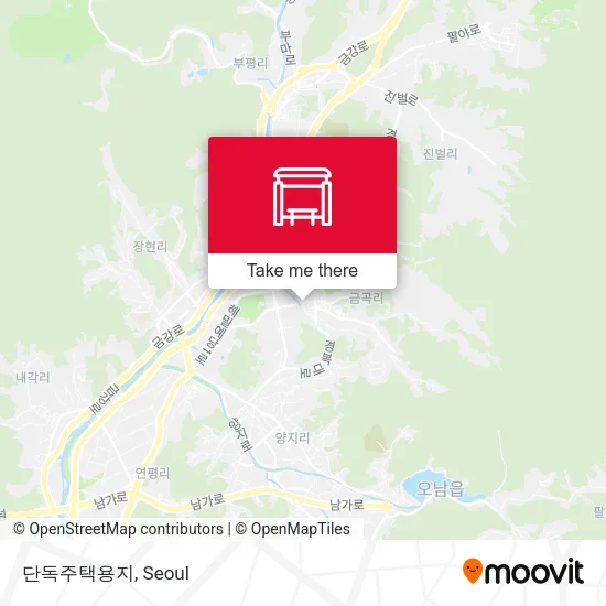 단독주택용지 map