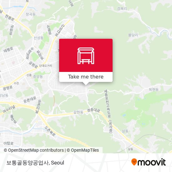 보통골동양공업사 map