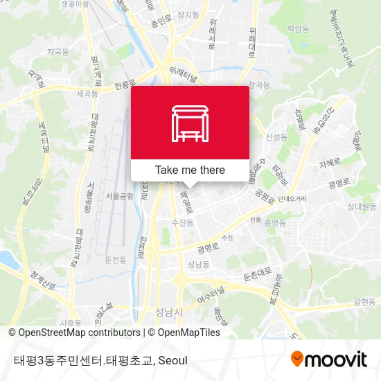 태평3동주민센터.태평초교 map