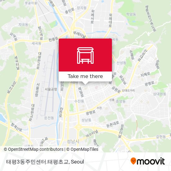 태평3동주민센터.태평초교 map