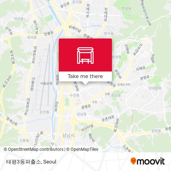 태평3동파출소 map
