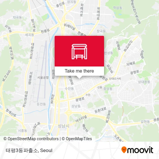 태평3동파출소 map