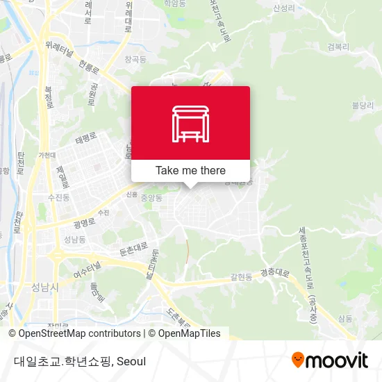 대일초교.학년쇼핑 map