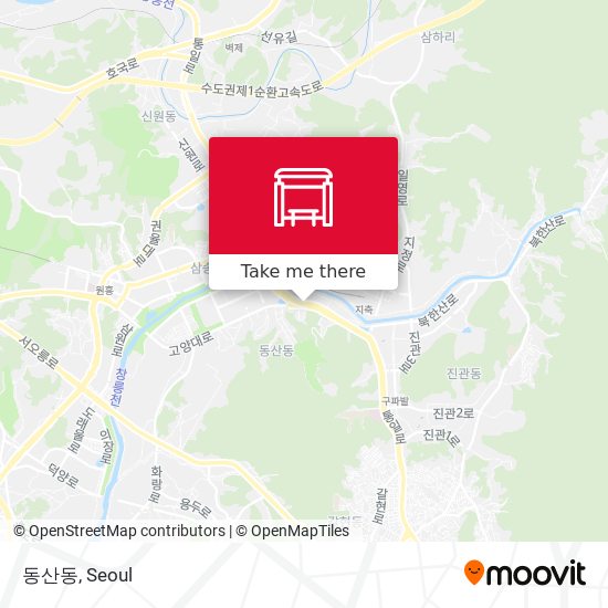 동산동 map