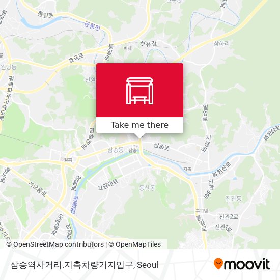 삼송역사거리.지축차량기지입구 map