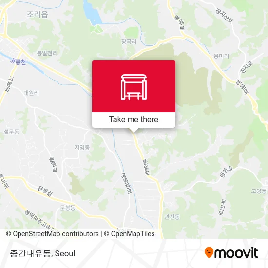중간내유동 map