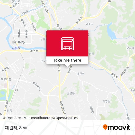 대원리 map