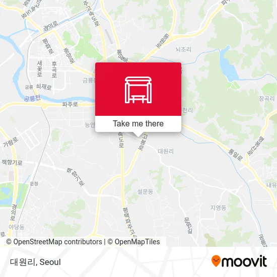 대원리 map