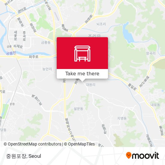 중원포장 map
