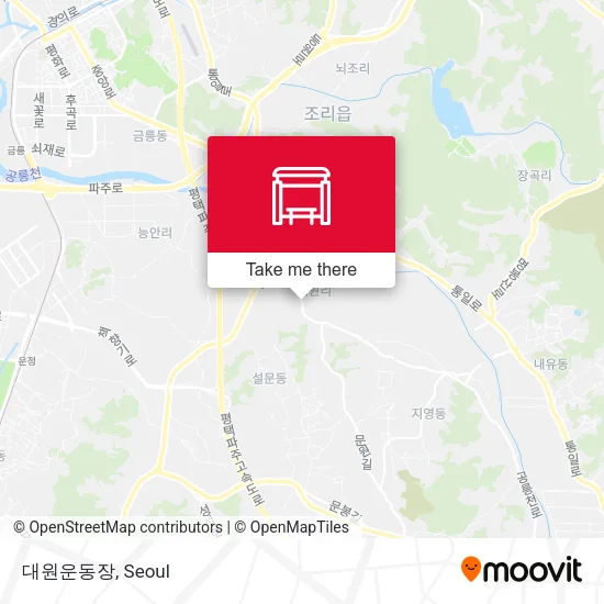 대원운동장 map