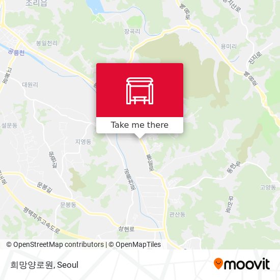 희망양로원 map