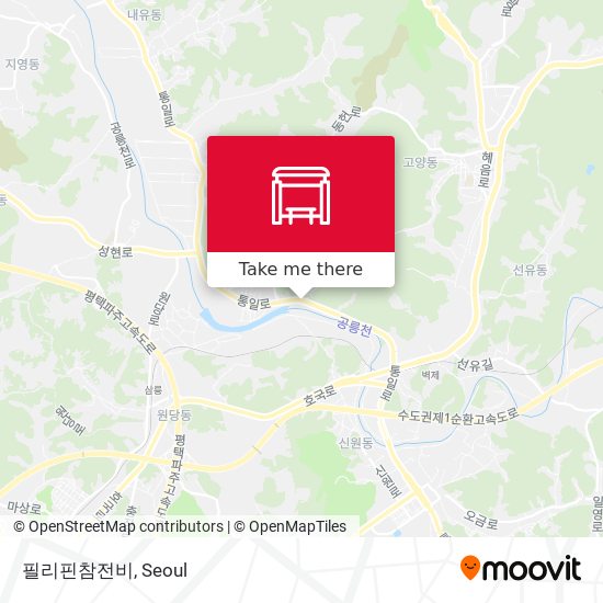 필리핀참전비 map