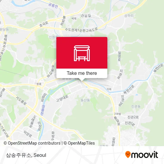삼송주유소 map