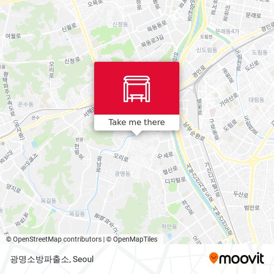 광명소방파출소 map