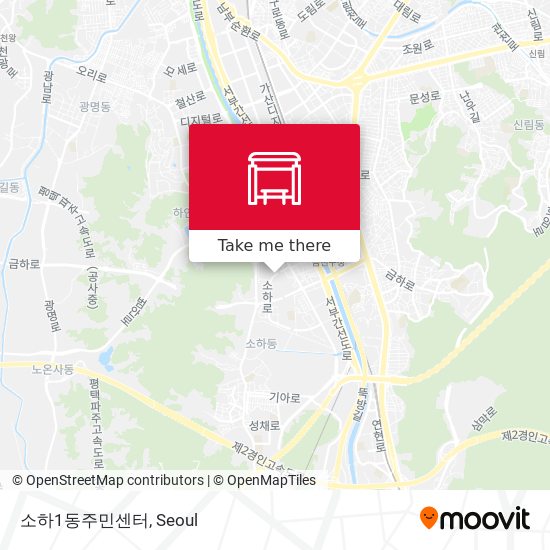 소하1동주민센터 map