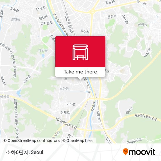소하6단지 map
