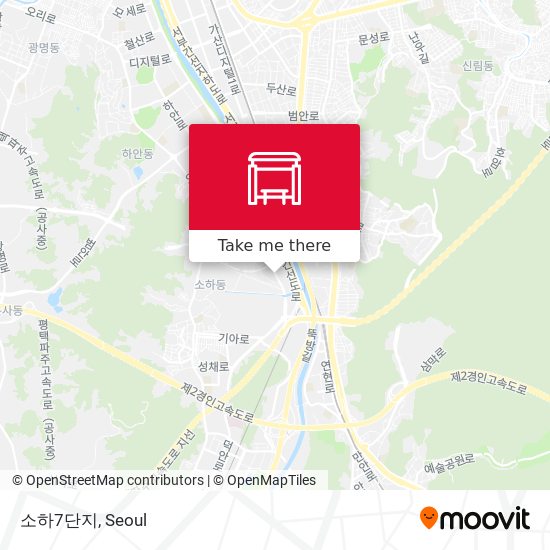 소하7단지 map