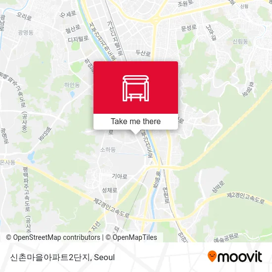 신촌마을아파트2단지 map