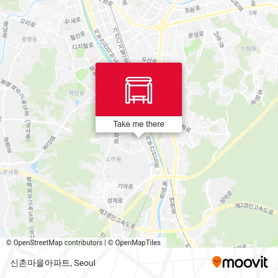 신촌마을아파트 map