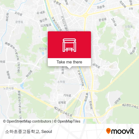 소하초중고등학교 map