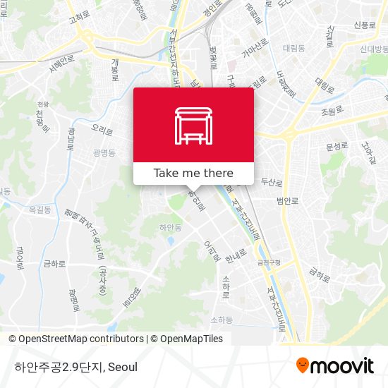 하안주공2.9단지 map