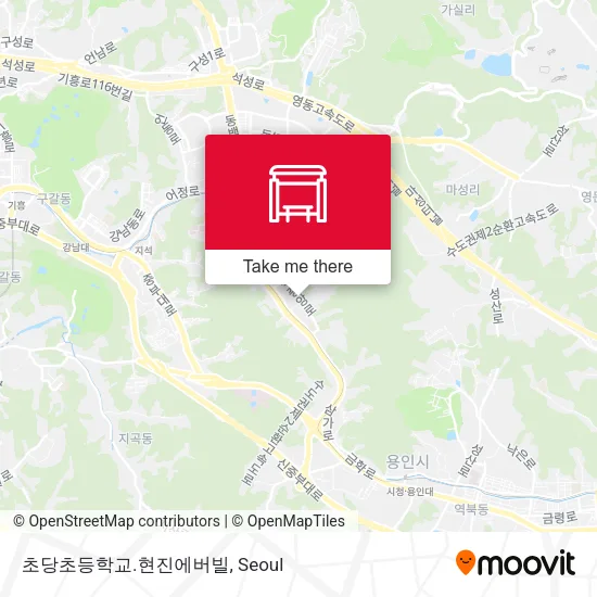 초당초등학교.현진에버빌 map