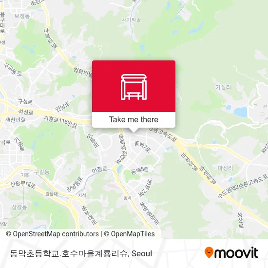 동막초등학교.호수마을계룡리슈 map