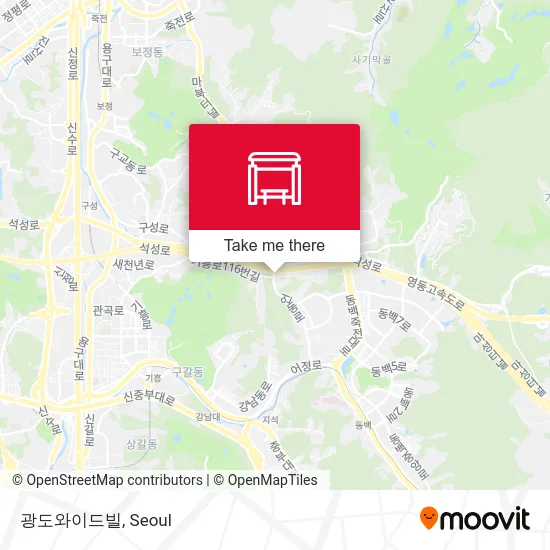 광도와이드빌 map