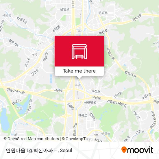 연원마을.Lg.벽산아파트 map