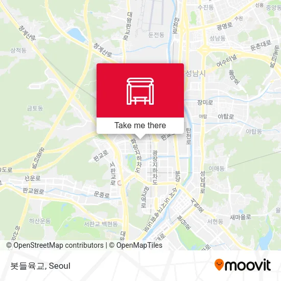 봇들육교 map