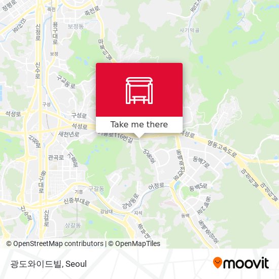 광도와이드빌 map