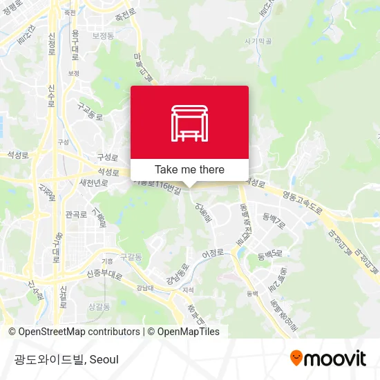 광도와이드빌 map