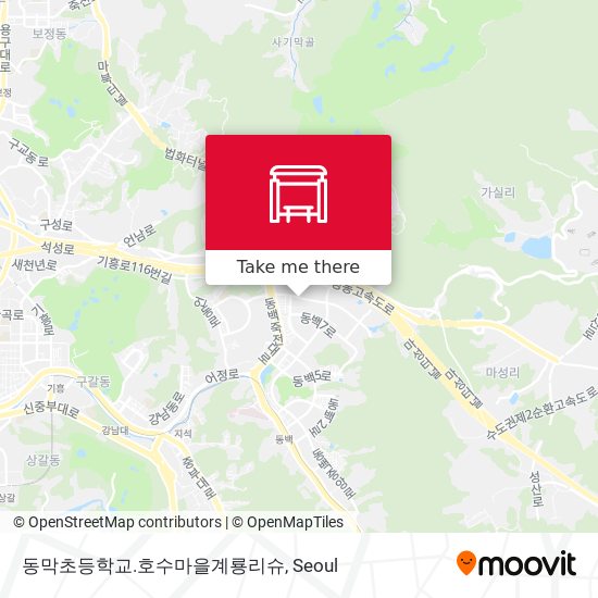 동막초등학교.호수마을계룡리슈 map