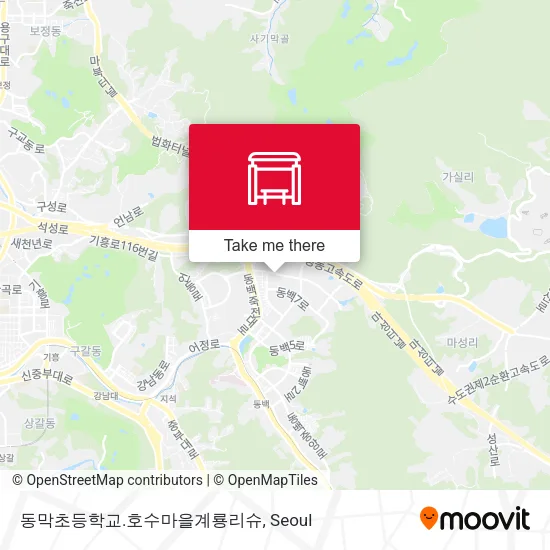 동막초등학교.호수마을계룡리슈 map