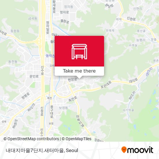 내대지마을7단지.새터마을 map