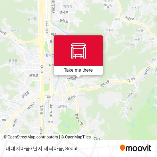 내대지마을7단지.새터마을 map