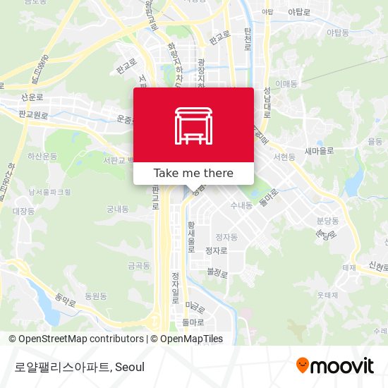 로얄팰리스아파트 map