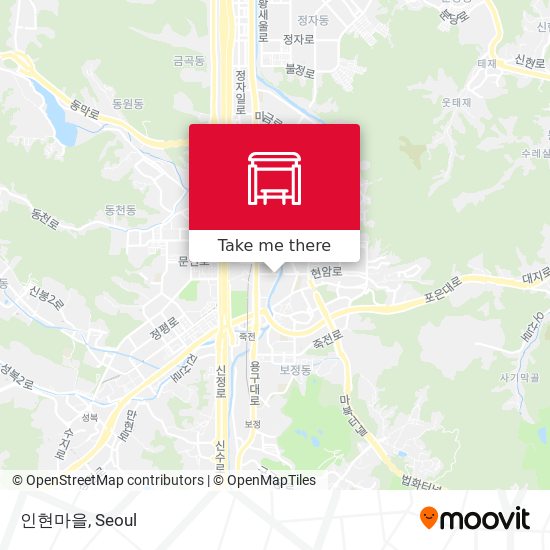 인현마을 map