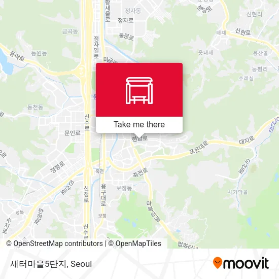 새터마을5단지 map