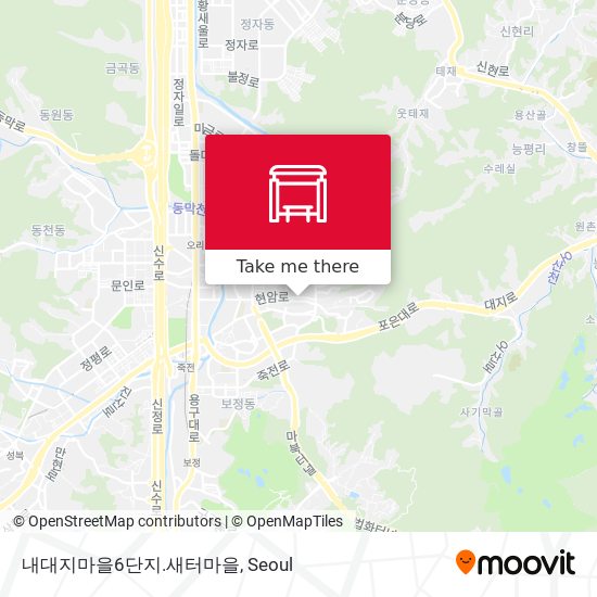 내대지마을6단지.새터마을 map