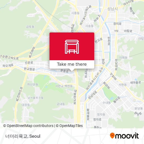 너더리육교 map