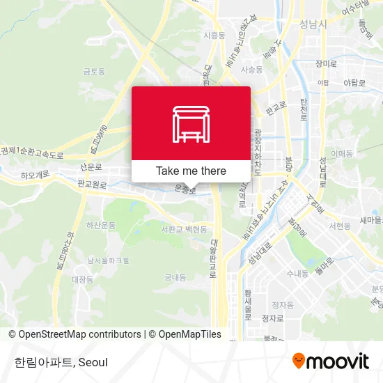 한림아파트 map